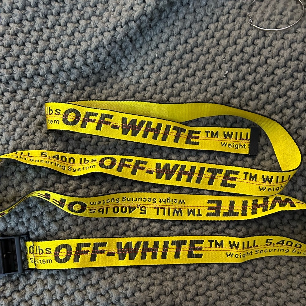 Off white new utility belt.